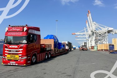 Convoi exceptionnel depuis les ports du Havre et de Rouen