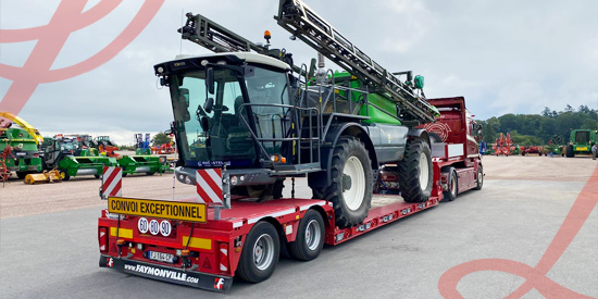 transport engin agricole